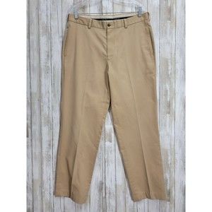 Brooks Brothers Advantage mens Khaki Chino pants Clarks W35 / L32